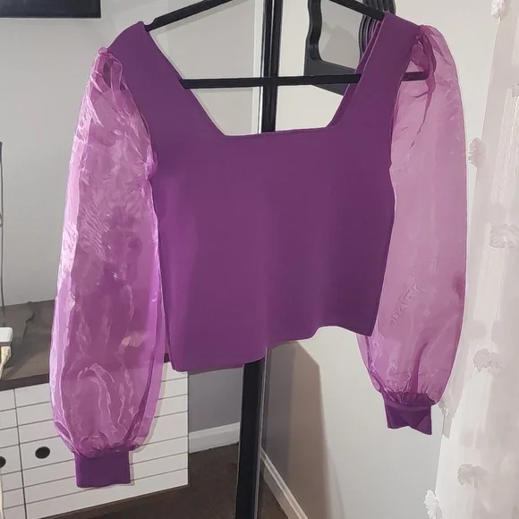 HOUSE OF HARLOW 1960 shirt blouse - Picture 4 of 5